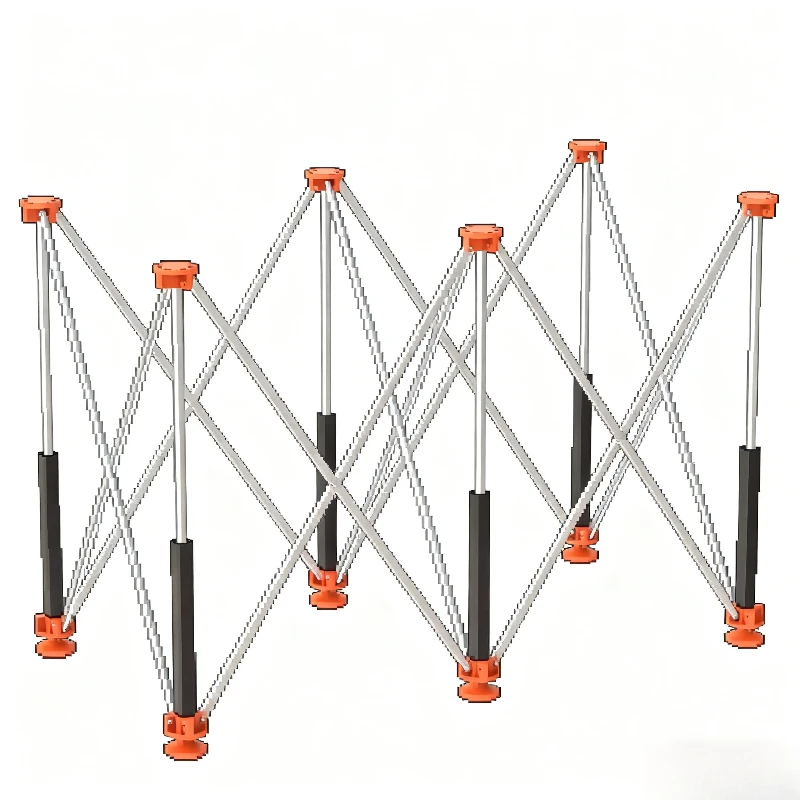 Aluminum Folding Telescopic Workbench - Spider Leg Design, Woodworking Feeder Rack & Multi-Function Tiler Stand，Support Rack