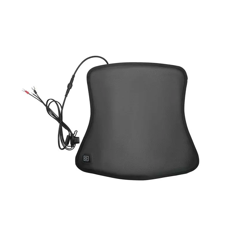 

Motorcycle Heated Seat Cushion For Motorcycle, Snowmobile, And ATV With Universal Fit-A02G