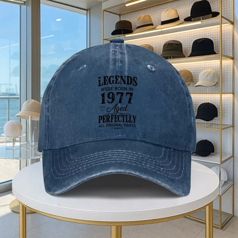 A Legendary Item Born in 1977, Featuring Perfect Vintage Original Parts, This Baseball Cap Is Lightweight, Portable, And Adjusta