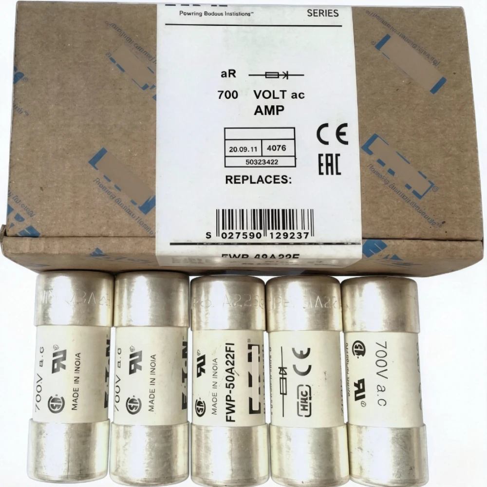 1PCS OEM FWP‑50A22FI aR High Speed Semiconductor Fuse 50A 690V 22x58mm Ferrule Fuse for IGBT Protection