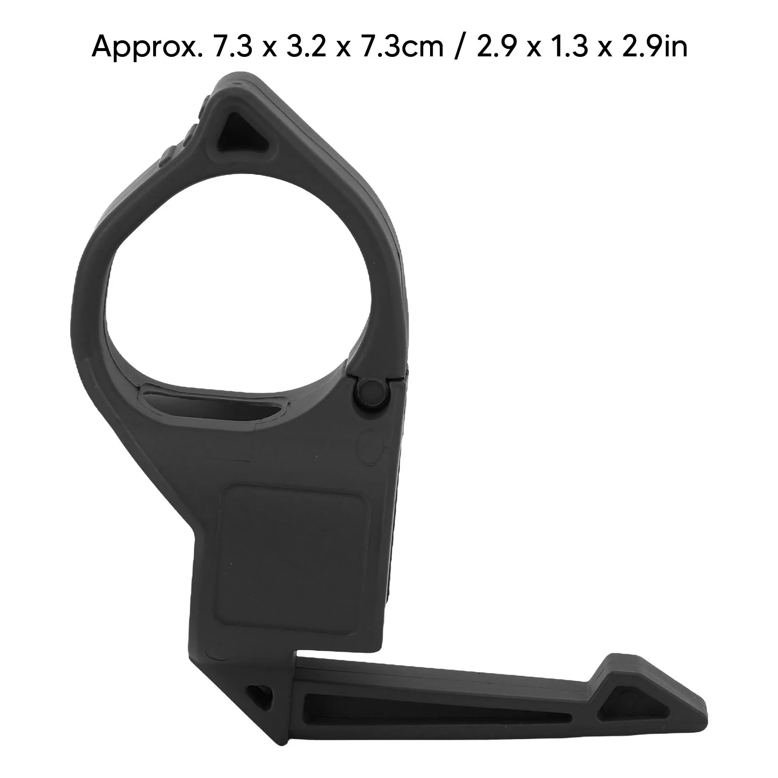 Cincin Pelepas Jari Senter 1in, Cincin Adaptor Senter dengan Klip, Cincin Pelepas Jari Senter untuk Streamlight HLHL