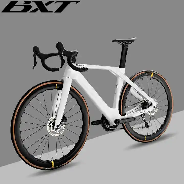 Carbon Road Bike 24 Speed Top Quality for Trekking and Road Cycling Di2 Carbon Fiber T47 Disc Brake R7120 Road Bicycle