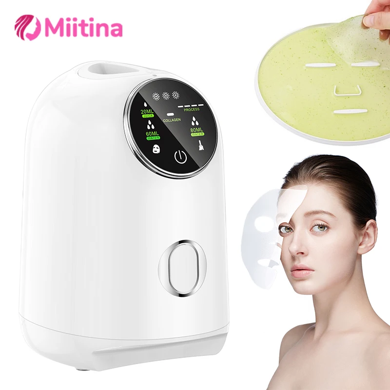 

DIY Mask Machine Self-Make Natural Fruit DIY Vegetable Juice Collagen Automatic Mask Maker Home Use Beauty Salon Mask Device