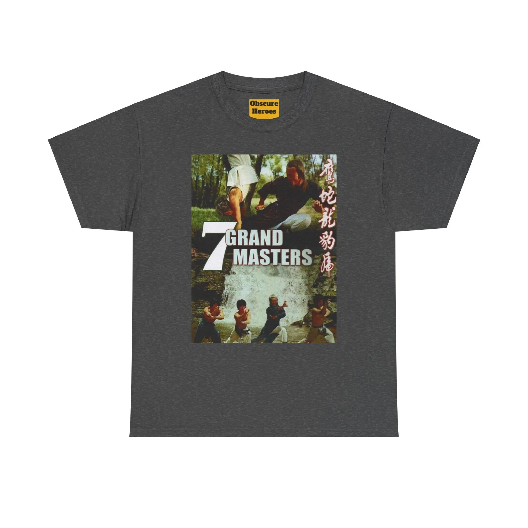 T-shirt Seven Grandmasters, style essentiel Harajuku unisexe