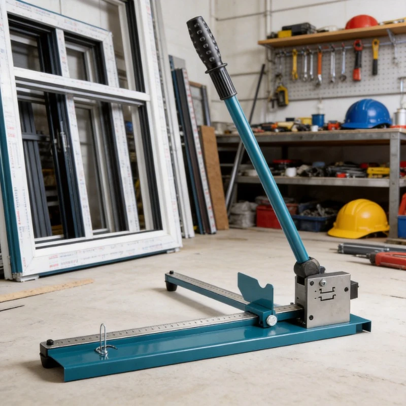 

Quick Shear C45 Rail Cutter for Standard & Custom Door Window Tracks, Aluminum Steel Rail Cutting Tool