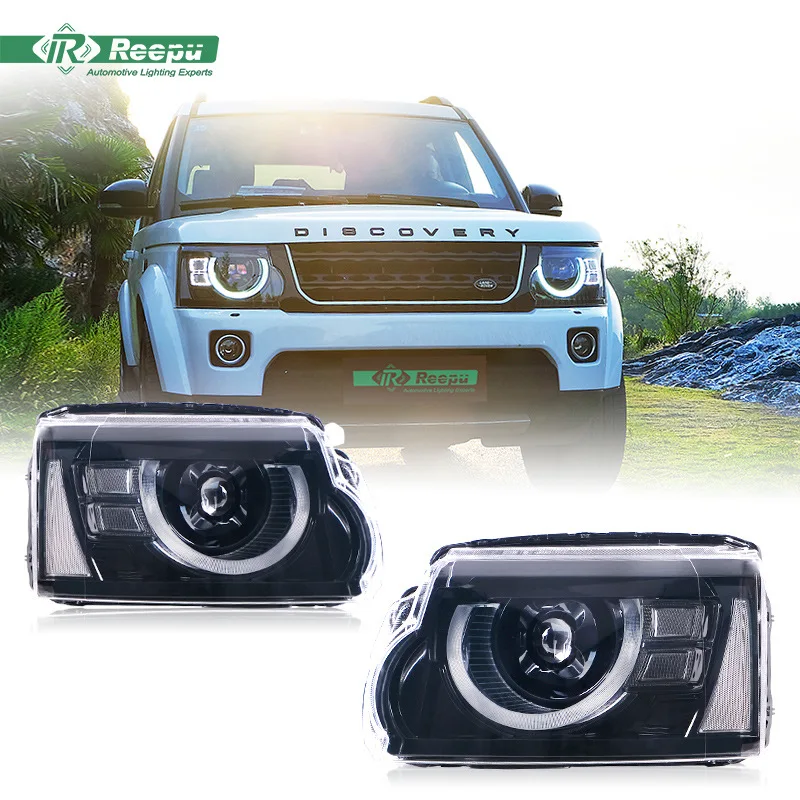 Applicable10-16Land Rover Discovery4Headlight assembly modified to Defender styleLEDDaytime Running LightLEDSteering lens