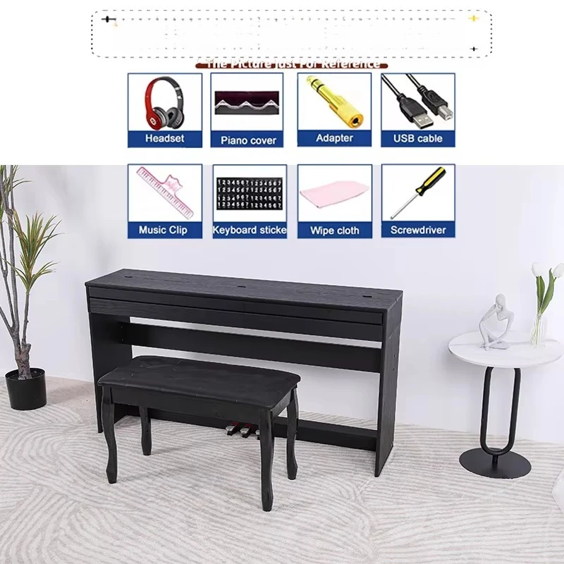 디지털 피아노 88키 키보드 악기 전문 피아노 음악 가중 키보드 전자 피아노 블루투스 A02
