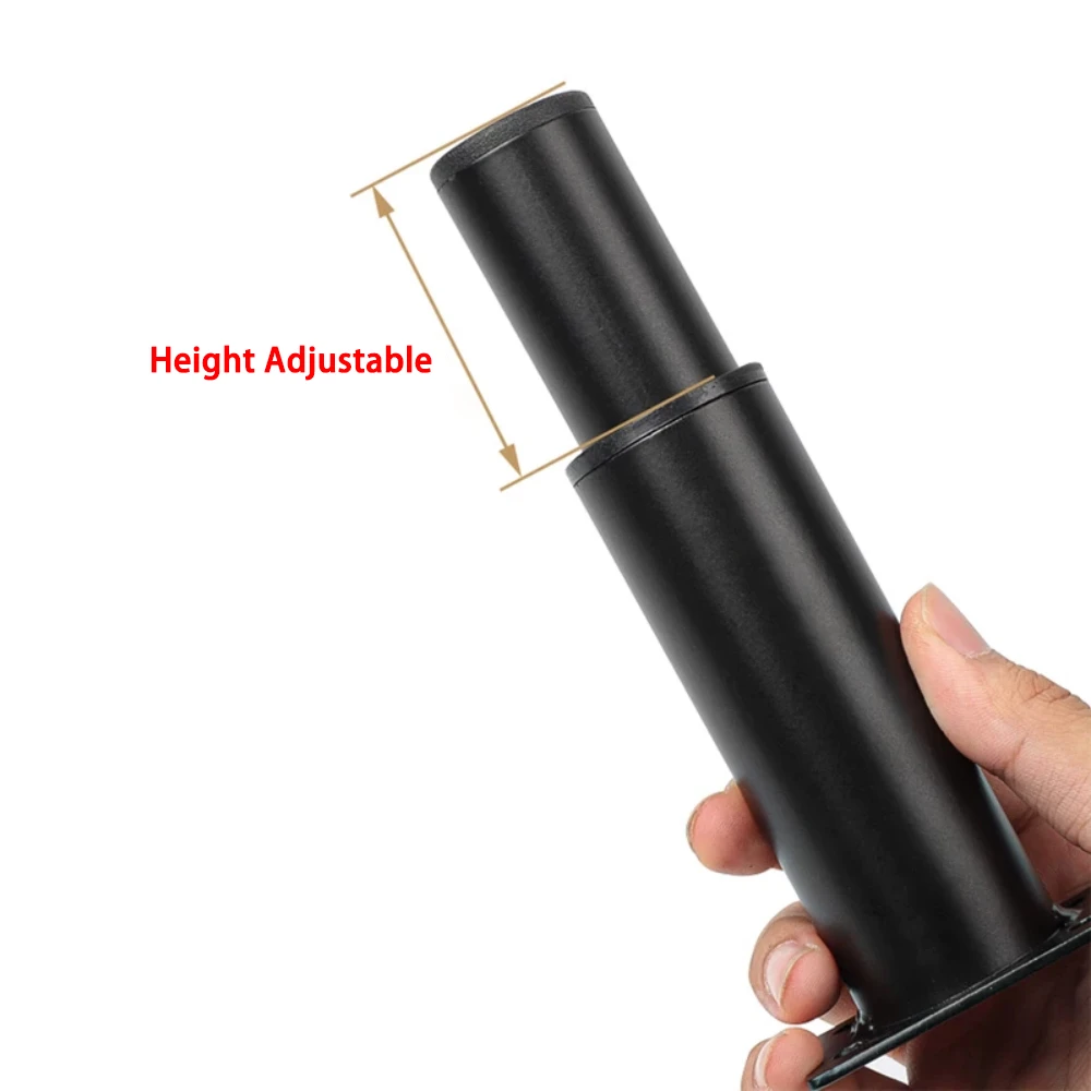 1Pcs Adjustable Height Furniture Leg Cold Rolled Steel Cabinet Support Foot For Sofa Couch TV Stand Cupboard Table Bed Frames