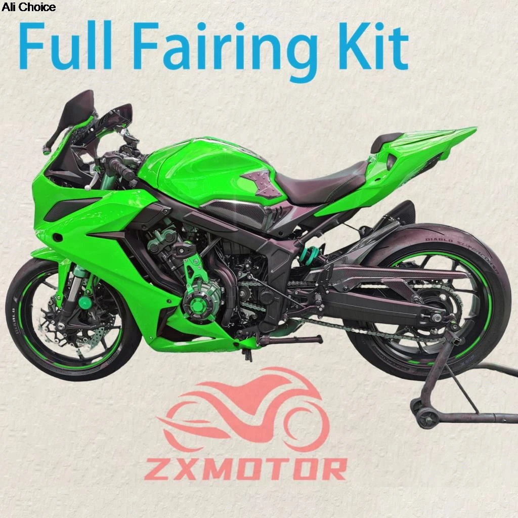 

Комплект зеленого обтекателя по индивидуальному заказу для HONDA CBR650R 2019 2020 2021 2022 2023, аксессуары для мотоциклов, обтекатели CBR 650R