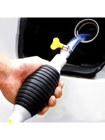 Universal Hand Gas Oil Pump Car Fuel Pump Manual Suction Pipe Gasoline Syphon Pump Auto Engines Fuel Supply System Accessories