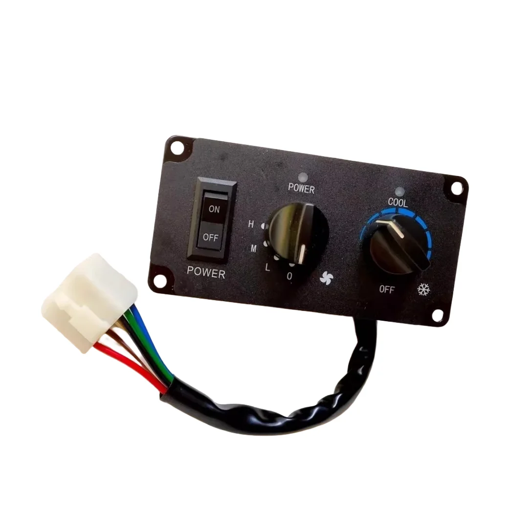 

Foton Lovol 1504 tractor air conditioning panel switch, Oubao agricultural machinery air conditioning panel switch