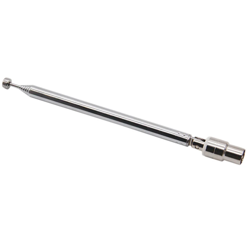 Telescopic Antenna for Electronic Radio TV Signal 7 Sections 15dbi DVB-T HDTV Radio DVD Audio Antenna Aerial IEC Male Connector view 5