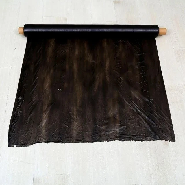 2025100% 신형 UV 처리된 PE 검정 멀칭 필름 온실 농업용 비닐 지반 커버 농업용 비닐 제품