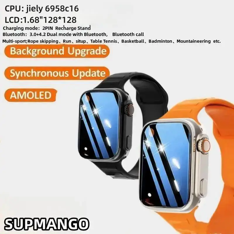 TB50 Smart Watch Men Waterproof Smart Watch Women Monitor Health Tracking Watch Android IOS Fashion Sports Smart Watch