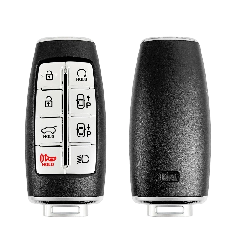 CN020369 애프터마켓 8버튼 스마트 키 포브 47칩 433Mhz TQ8-FOB-4F35 PN 95440-T6011 현대 GV80 2021용