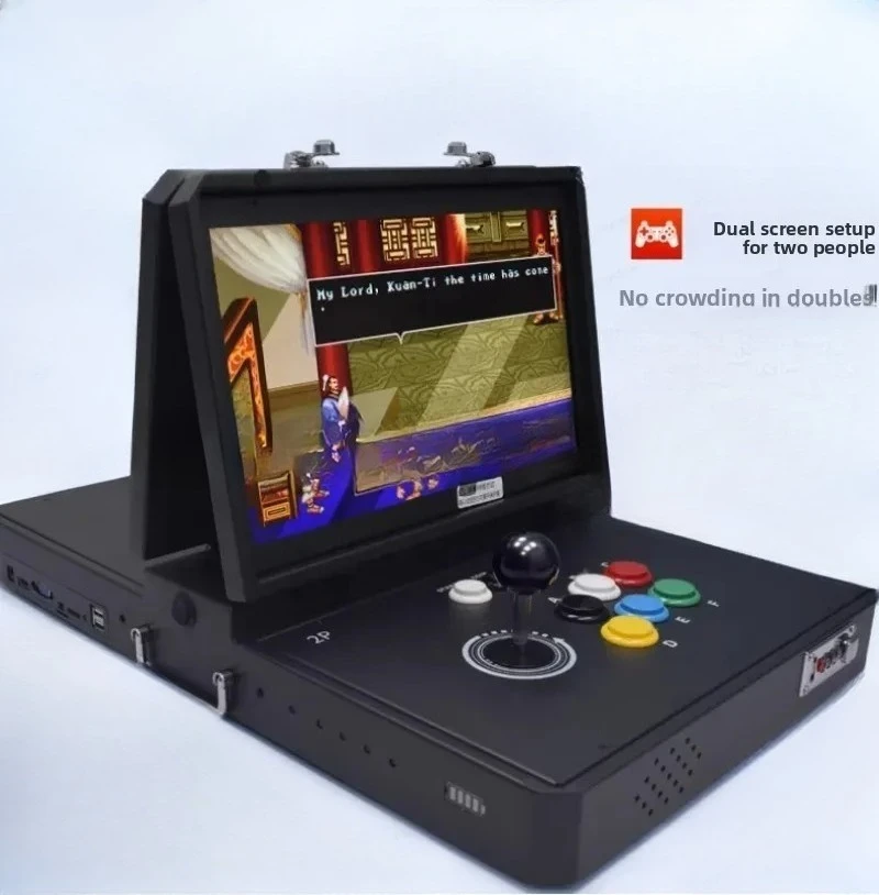 Portable Folding Dual Screen Game Controller All-in-one 3D Plugin