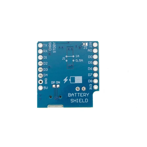 D1 Mini Battery Shield Single Cell Li-Ion Battery Charging and Battery Boost Shield Charging Expansion Module