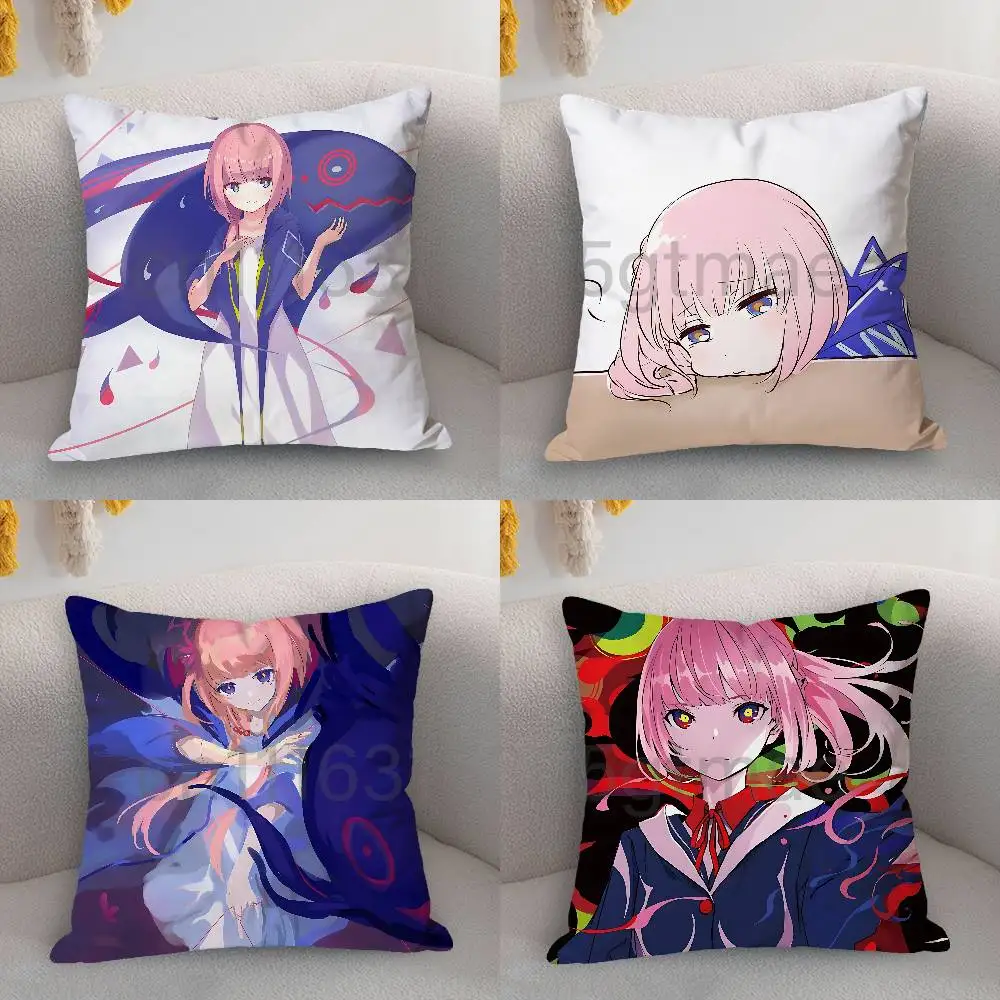 K-KAF Error Song Cartoon Pillow Cover, 4K HD Printed Cushion Cover case with Various Exquisite Patterns
