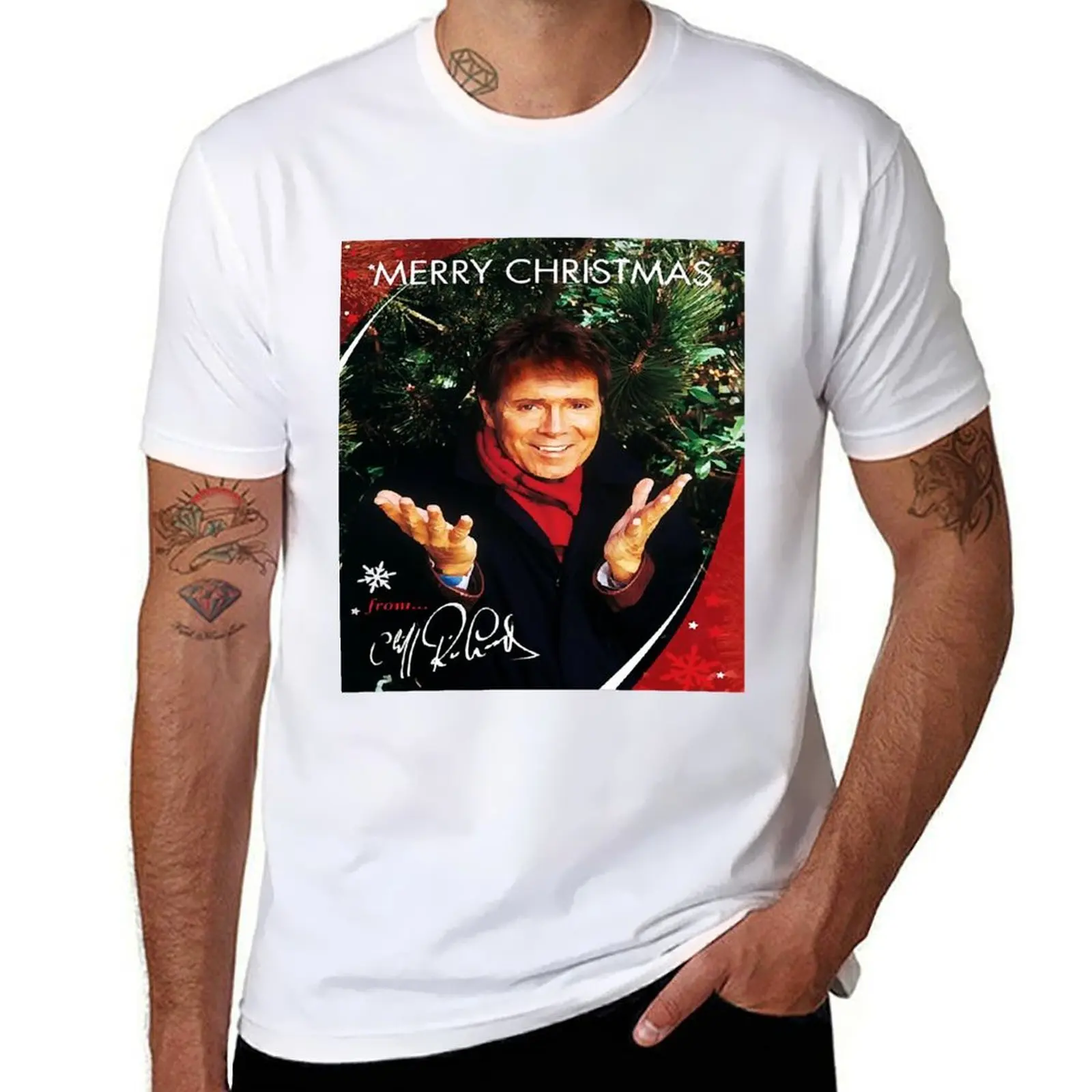

is an English singer Cliff Richard band Essential T-Shirt anime t shirts oversize funny t shirts cotton T-Shirt