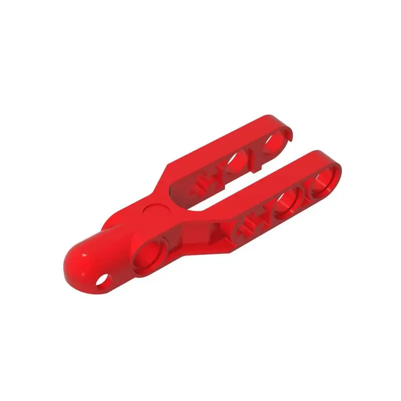 Gobricks 57515 1PC MOC Technic Steering Arm Bricks 5.5 x 2 with Towball Socket Rounded Chamfered Parts Assembly Particle ﻿Model