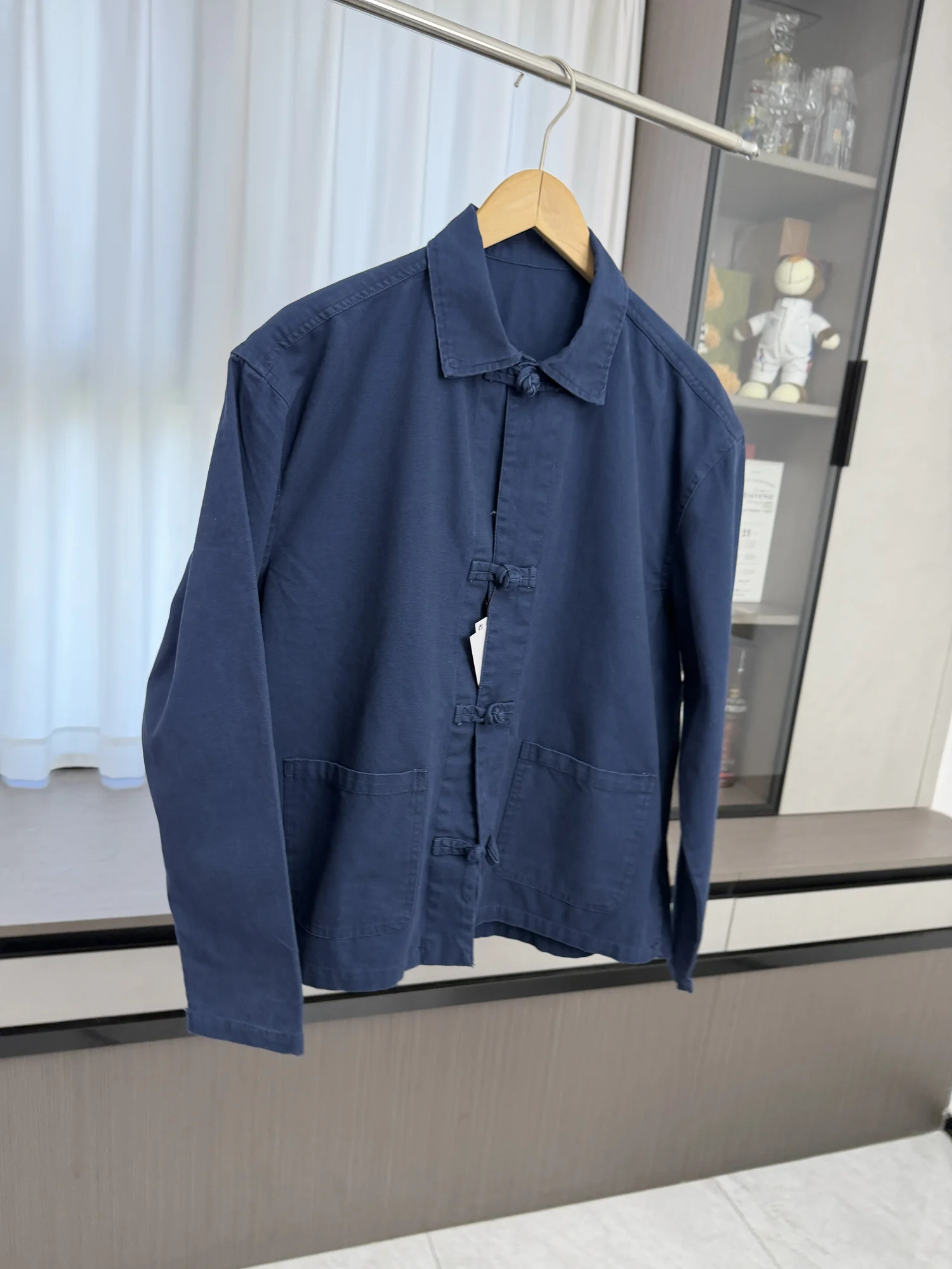 Breathable Washed Comfortable Slim Fit Shirt Coat Men's Fashion Urban Style Long Sleeve Casual Style Standard Fit