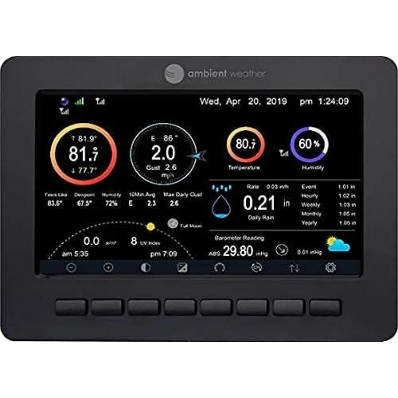 Stazione meteorologica intelligente ad ultrasuoni WS-5050