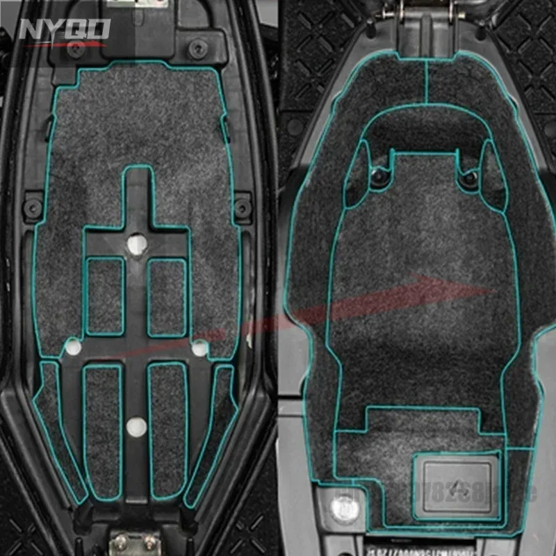 

NQI Scooter Felt Rear Trunk Cargo Liner Protector Motorcycle Seat Bucket Pad for NIU NQi Accessories