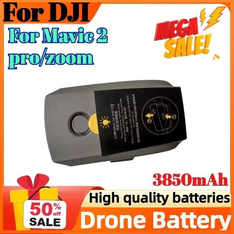 3850mAh Drone Battery for DJI for Mavic 2 Pro/zoom Large Capacity Intelligent Flight Battery Activated 0 Cycle