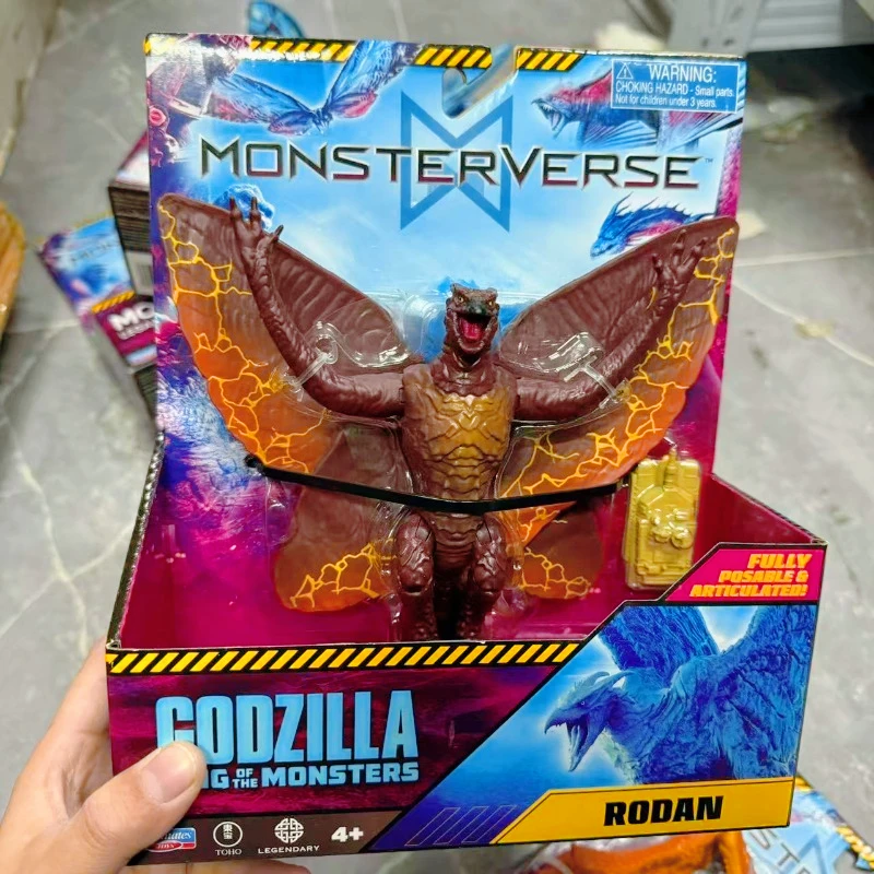 Playmates Anime Godzilla Vs Kong Action Figures Gojira Monsterverse New Empire Collection Ornaments Model Toy  Birthday Gifts - view 3