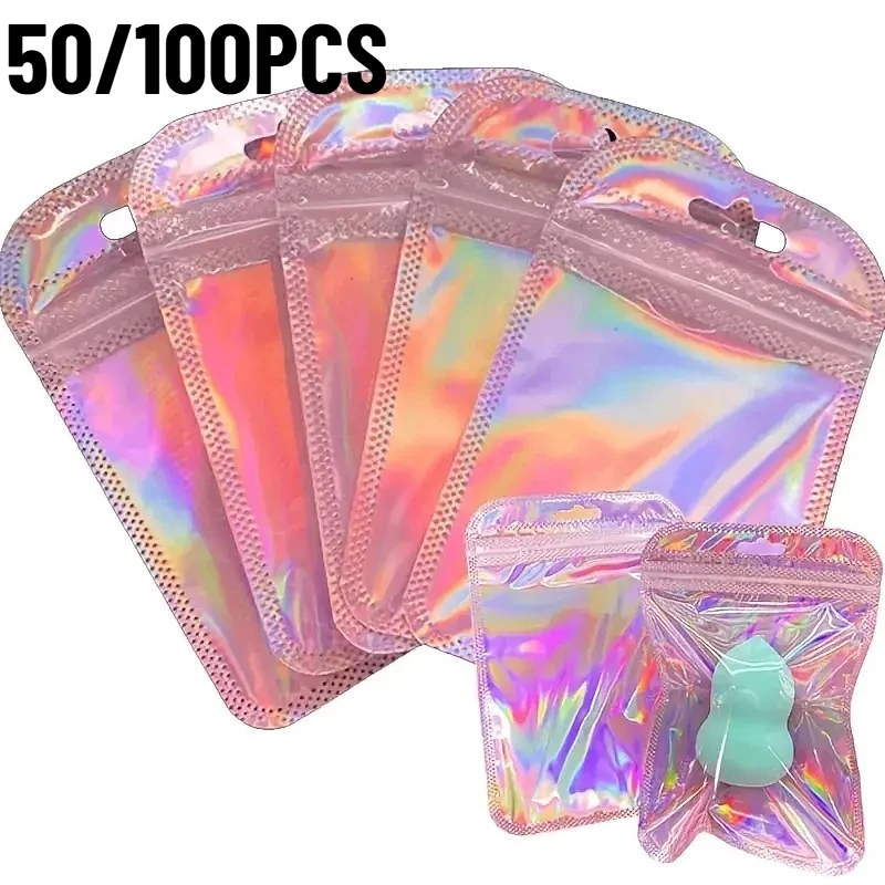 50/100PCS Pink Lase…