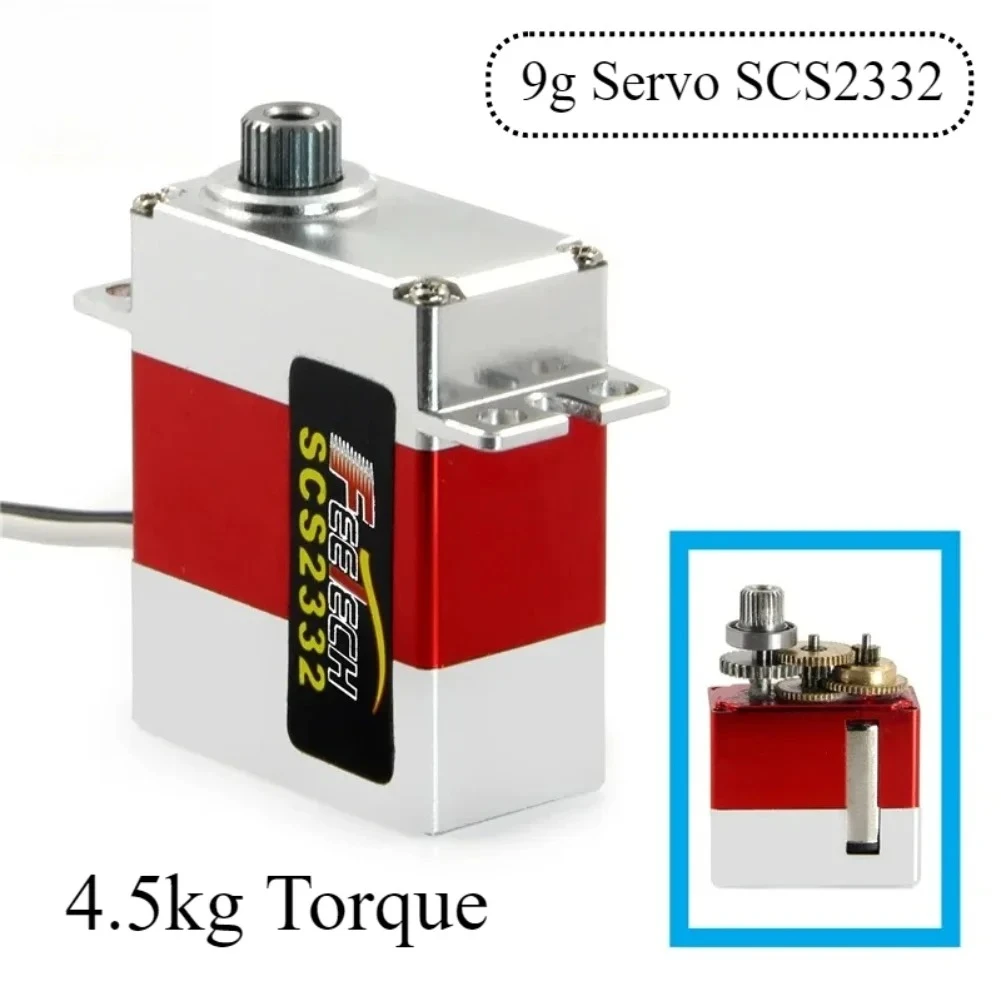 servomotor-feetech-small-micro-scs2332-74v-con-engranajes-totalmente-metalicos-45kg-de-torque-con-rotor-bloqueado-bus-serie-mini-servo-inteligente-para-robot-y-coche-rc