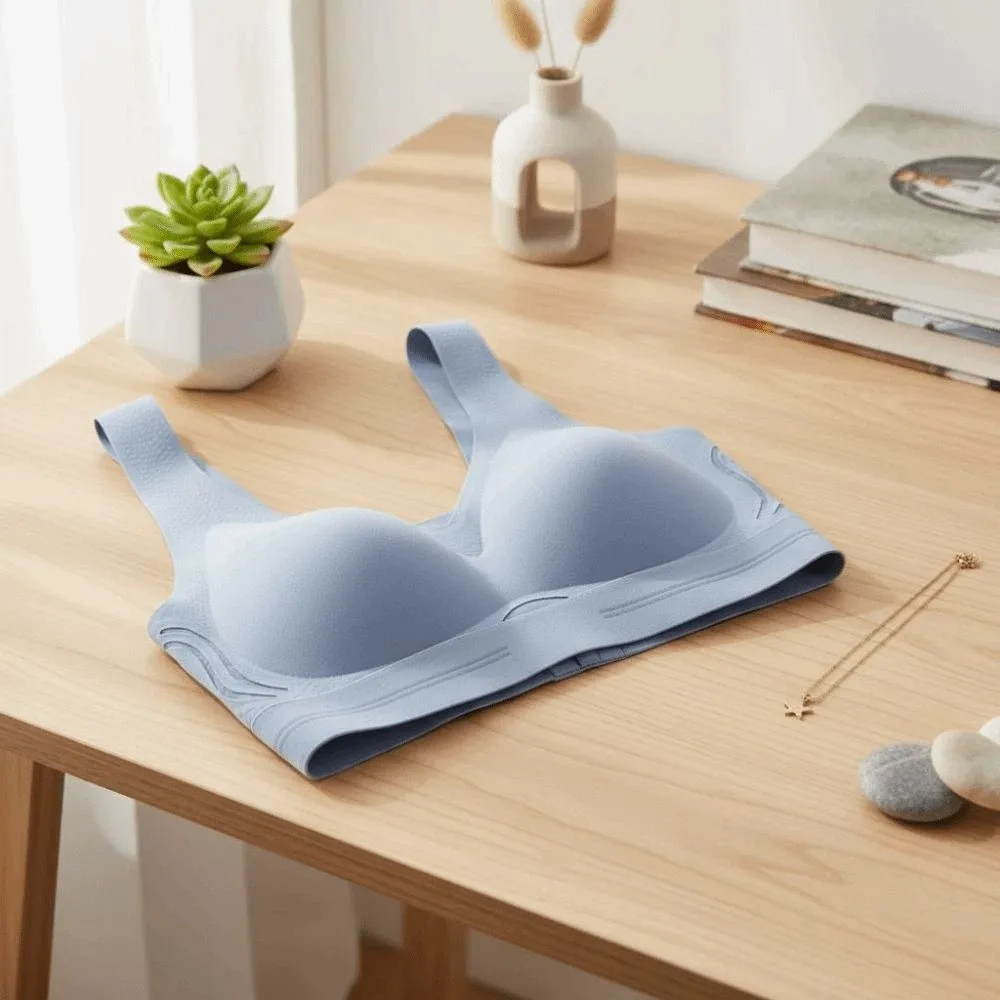 

Удобный облегающий беспроводной бюстгальтер с глубоким V-образным вырезом, противопровисающий противоударный бюстгальтер пуш-ап с большой чашкой, нижнее белье для женщин, йога