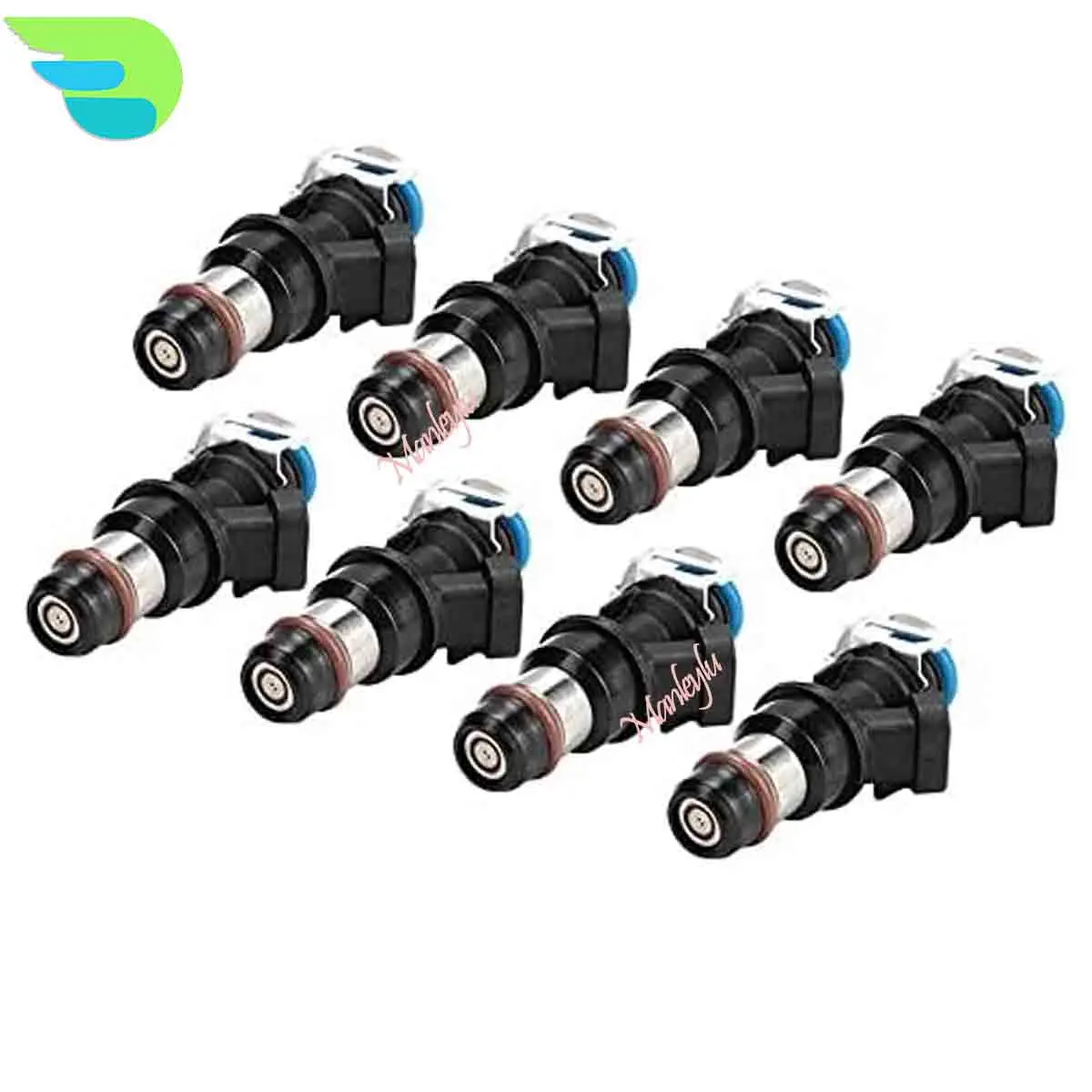 17113698 FJ315 8171136980 FJ10062 17114502 8pcs Fuel Injectors for Cadillac Chevrolet GMC 1500 2500 3500 Replace