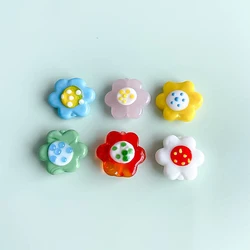 GIaze Beads Flower Eardrop Pendant Bracelet Earring Accessories Supplies for Jewelry Making Components Diy Handmade 8pcs