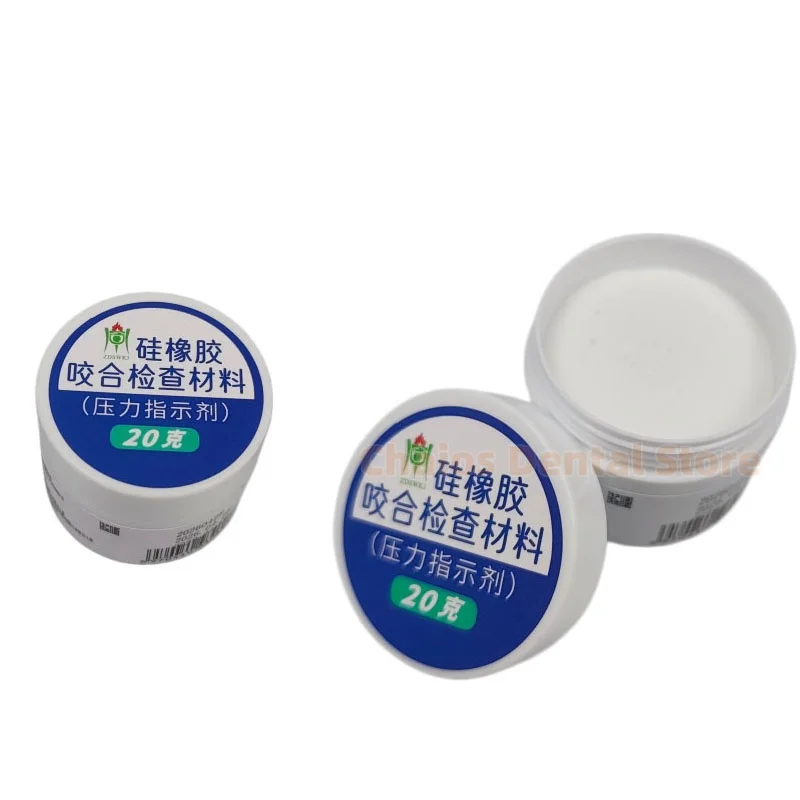 20g Dental Pressure Indicator Silicone Occlusal Check Material Denture Adjustment Bite Check Material for Dental Clinic Lab