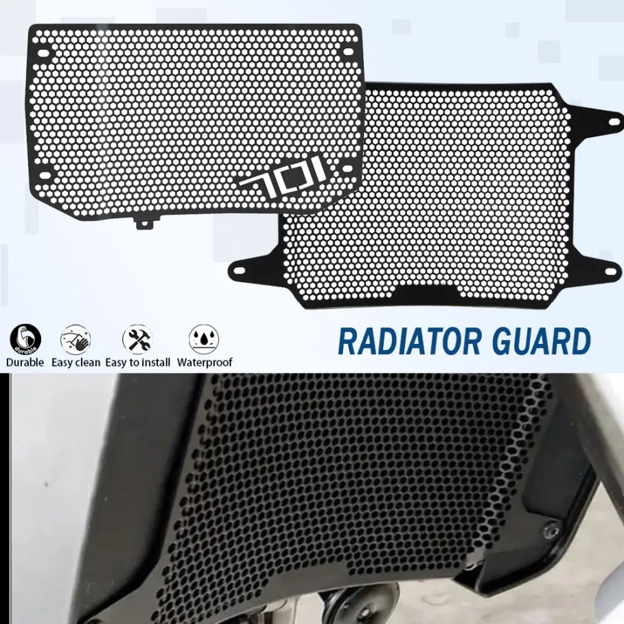 

For Husqvarna Svartpilen 701 Svartpilen701 Vitpilen 701 2019 2020 2021 Radiator Grille Guard Cover Vitpilen701 Accessories