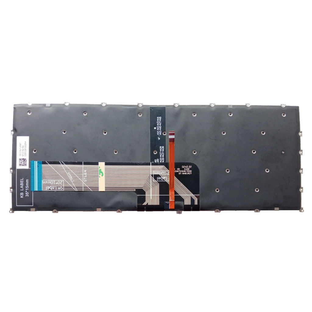 For Lenovo IdeaPad 3-14ABA7 3-14IAU7 82RM 82RJ 82H7 SN21B40961 Keyboard US backlit