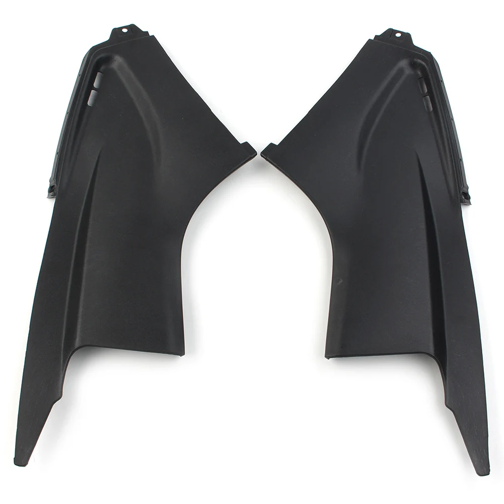 1Pair Matte Black Motorcycle Side Air Duct Cover Fairing Insert Part For Yamaha YZF R6 2003 2004 2005 Plastic