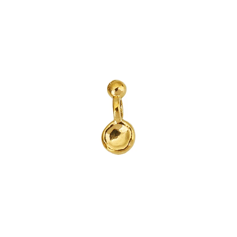 10pcs PVD Never Fade Stainless Steel Charms Necklace Beads Big Hole Earrings Charms for Diy Bracelet Findings Jewelry Making - view 3