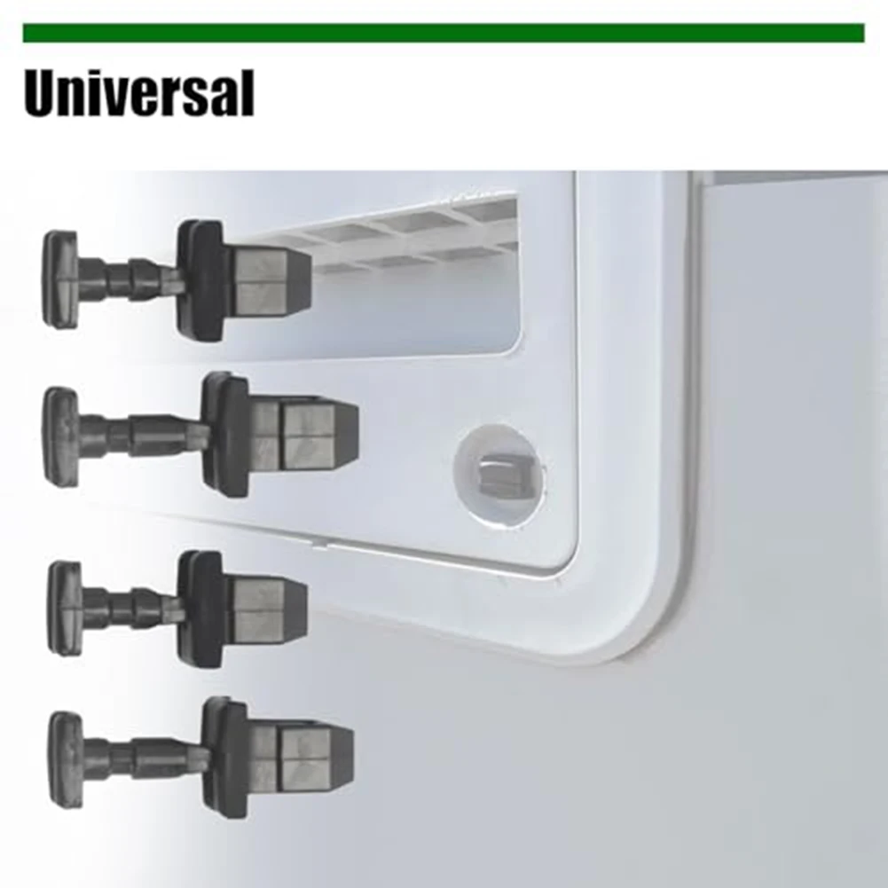 4PCS RV Refrigerator Latch And Converter Vent Latch Travel RV Refrigerator Latch Long Short Converter Ventilation Lock