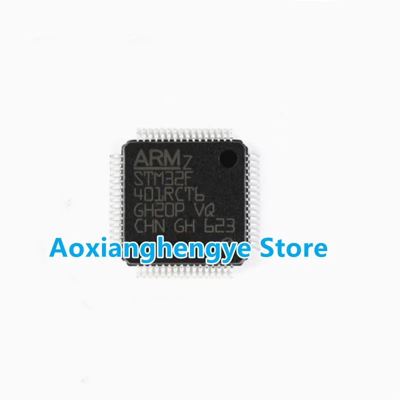 1PCS STM32F401RCT6 LQFP-64 ARM Cortex-M4 32b MCU+FPU, 105 DMIPS, 256KB Flash/64KB RAM, 11 TIMs, 1 ADC