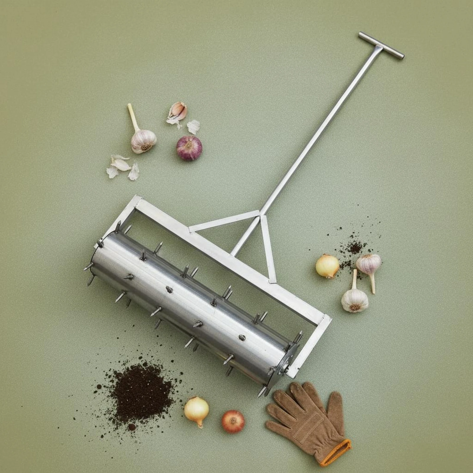 أداة يدوية لتسوية التربة مع مث - مراجعة Gardening Tools Guide وسعره