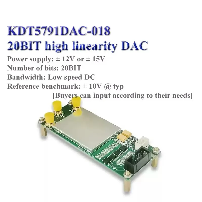 20Bit DAC Module AD5791 High Precision Voltage Generator Calibrator