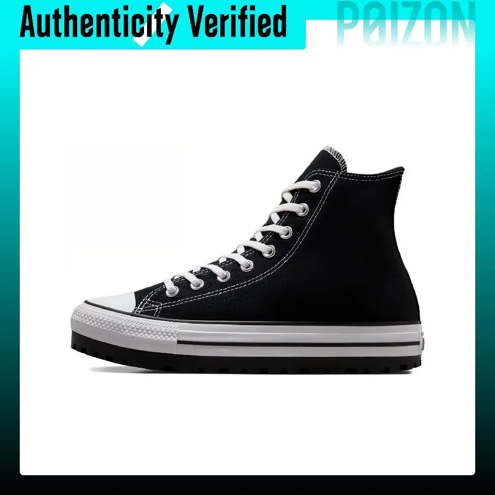 Converse Chuck Taylor All Star Canvas Shoes Unisex High-top Black A06776C