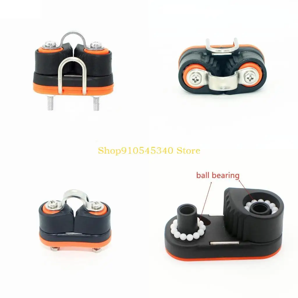 

U2JA Durable Fast Entry Boat Sailing Cleat Accessories Ball Bearing Rope
