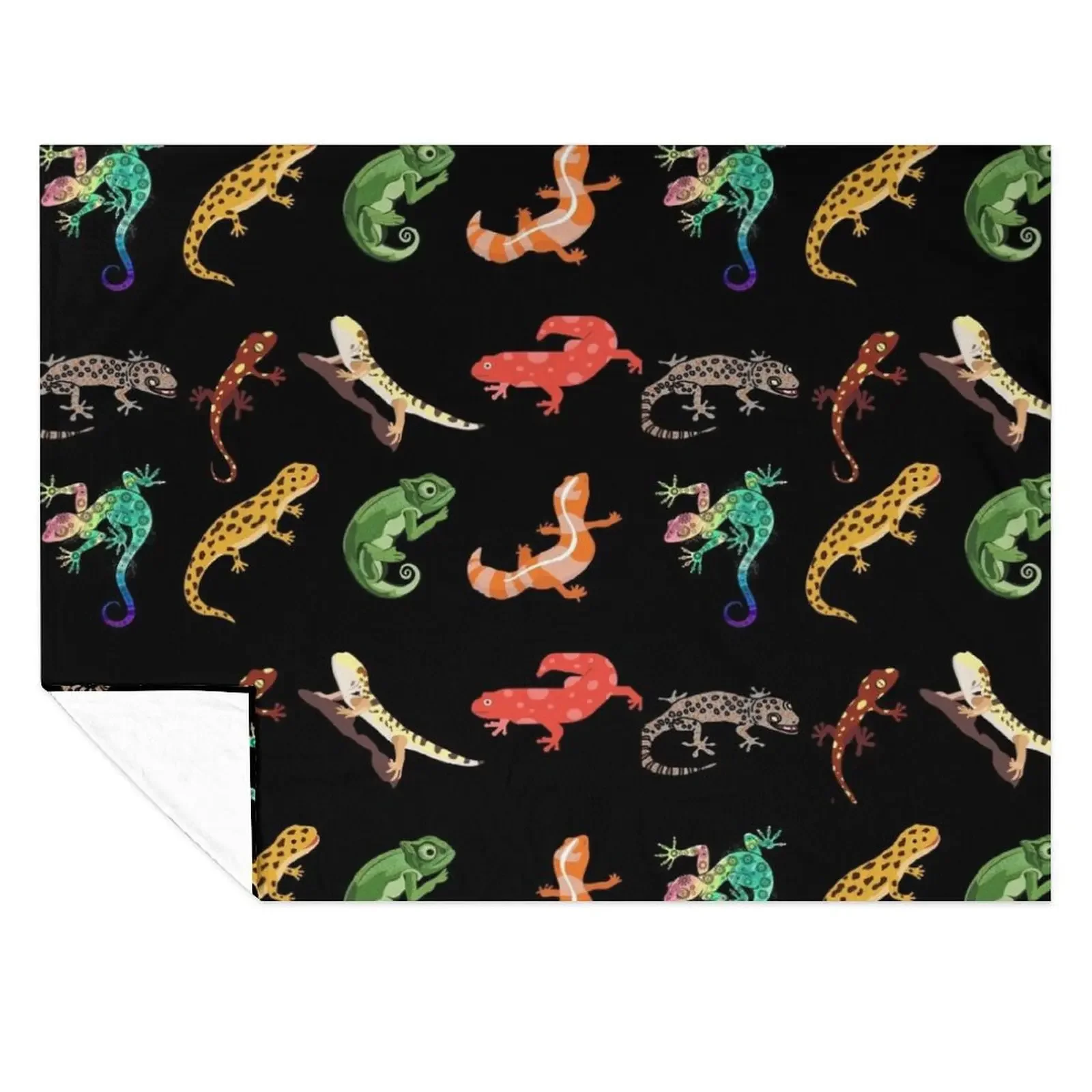 

Gecko-Best gift for gecko lovers Throw Blanket bed plaid Luxury Cute blankets and throws Blankets