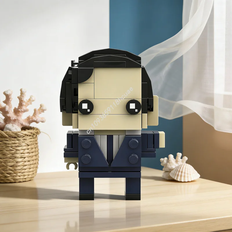 

134pcs MOC Mark S Severance BrickHeadz Style Model Building Blocks Toys Construction Idea Christmas Gifts Education Brick