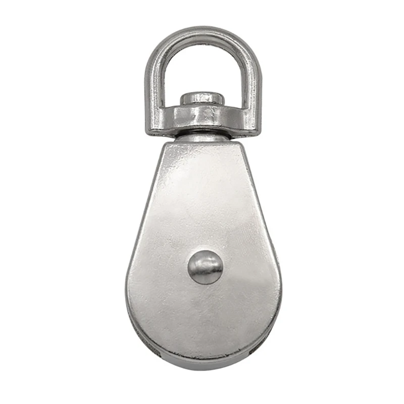 Strong ลวดเชือกรอกหมุนสำหรับ 100-140 กก.หนักความจุ Smooth Pulley เหมาะสำหรับหลาย Dropship