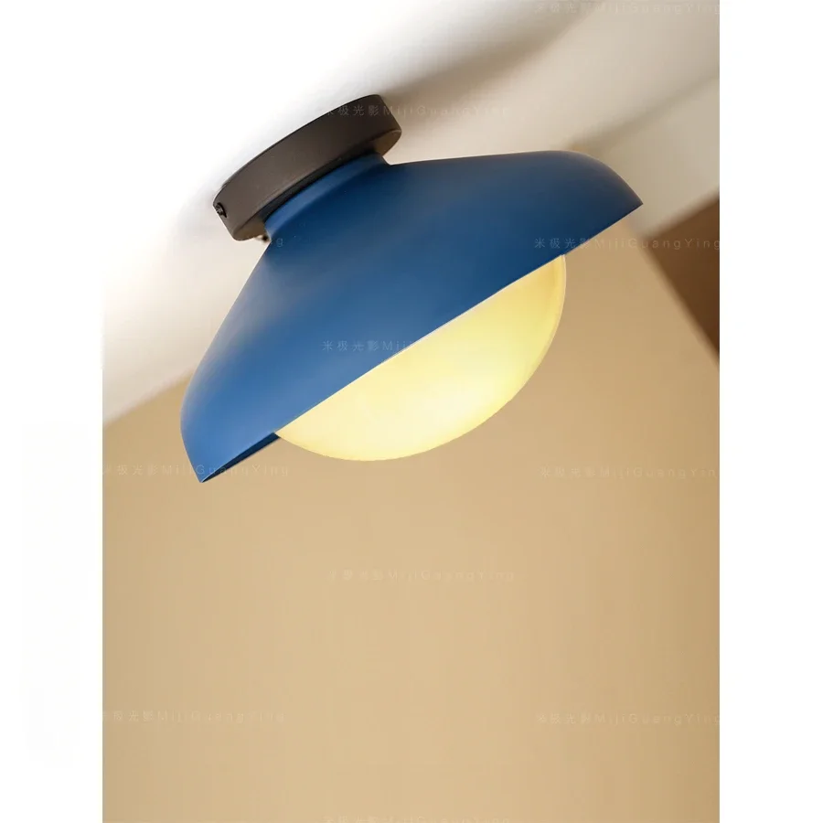 M Aurora Shadow, Klein Blue Medieval Bedroom Light Bauhaus Vintage Corridor Balcony Passage Protein Ceiling Light