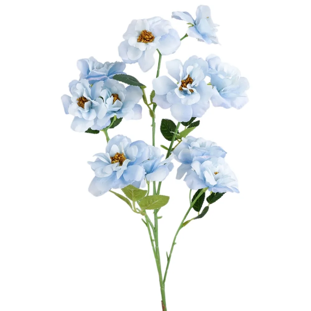 

Real Touch Artificial Rose Flower Handmade Artificial Simulation Big Rose Camellia Realistic Fake Flower Dining Table